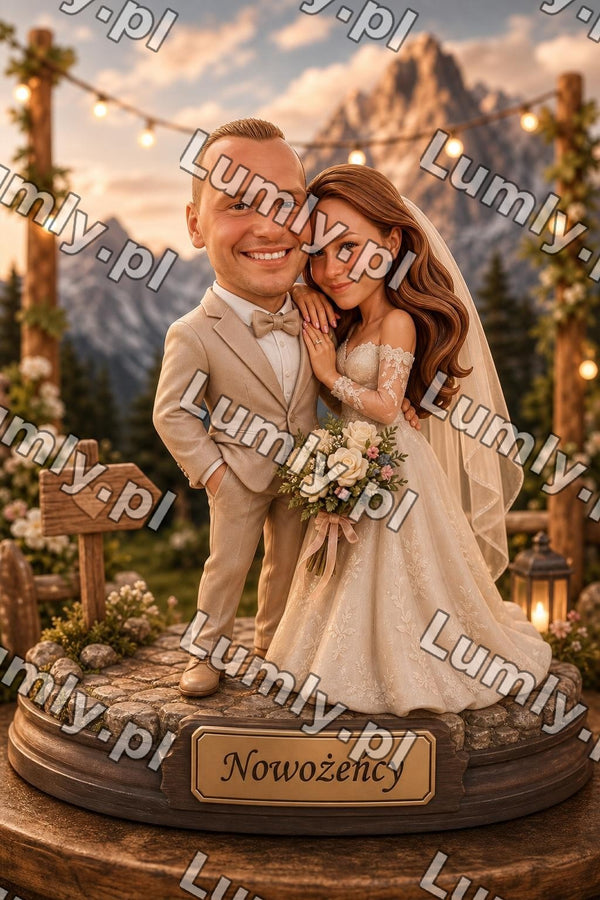 Plakat w czarnej ramce za szkłem - Rozmiar 20×30 cm