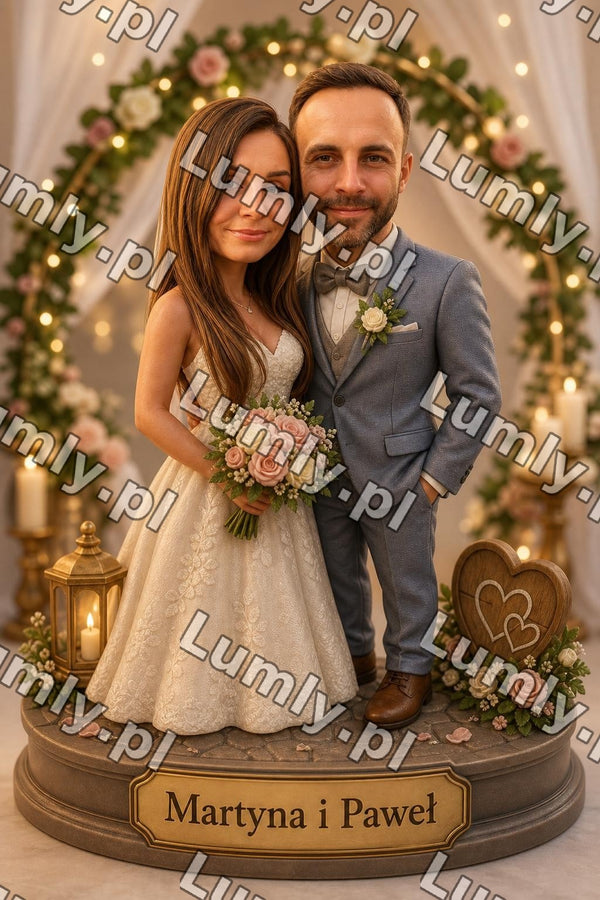 Wydruk na szkle na podstawce LED - Rozmiar 15×21 cm