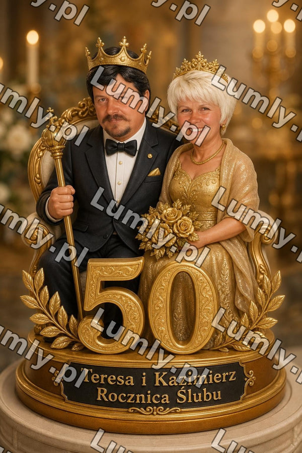 Plakat w drewnianej ramce za szkłem - Rozmiar 40×60 cm