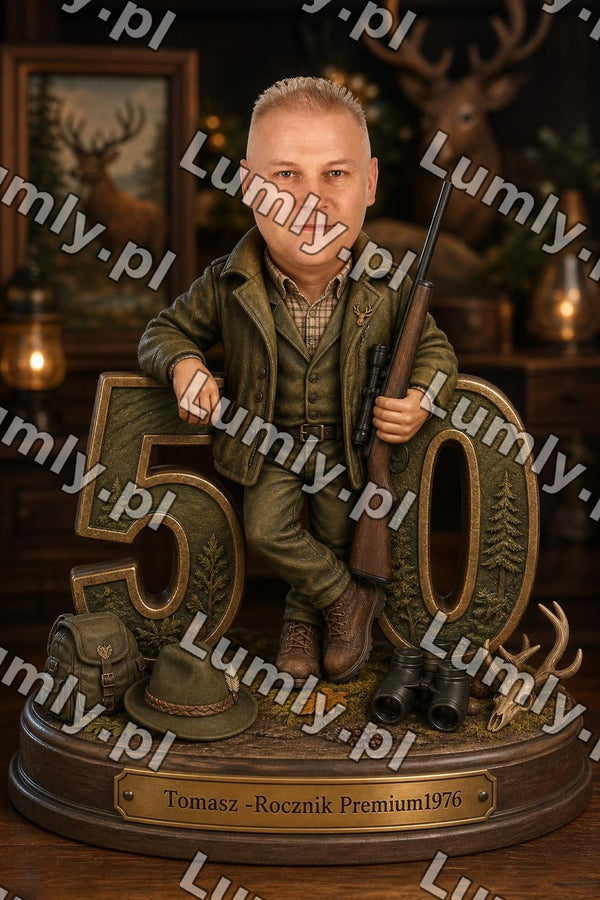 Plakat w drewnianej ramce za szkłem - Rozmiar 40×60 cm
