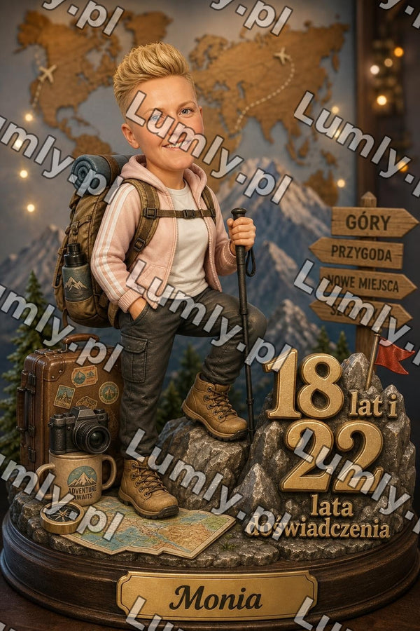 Plakat w czarnej ramce za szkłem - Rozmiar 20×30 cm