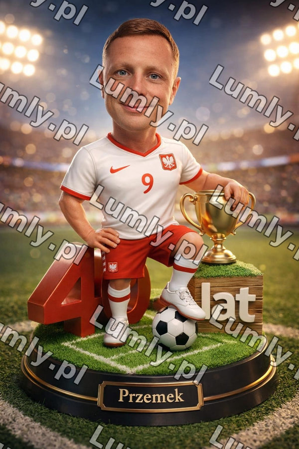 Plakat w drewnianej ramce za szkłem - Rozmiar 30×45 cm