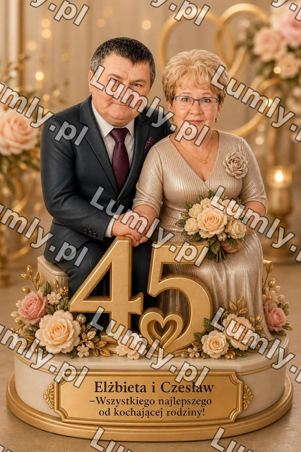 Plakat w czarnej ramce za szkłem - Rozmiar 40×60 cm