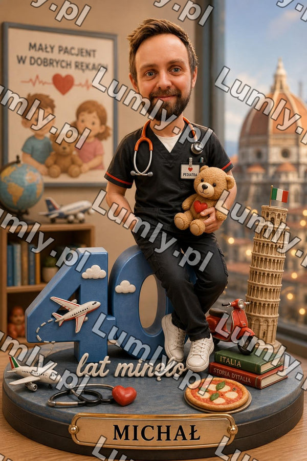 Plakat w czarnej ramce za szkłem - Rozmiar 20×30 cm