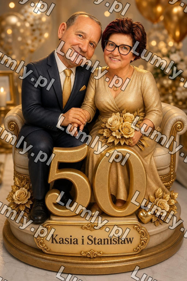 Plakat w drewnianej ramce za szkłem - Rozmiar 50×75 cm