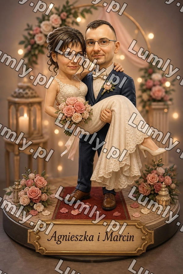 Wydruk na szkle na podstawce LED - Rozmiar 20×30 cm