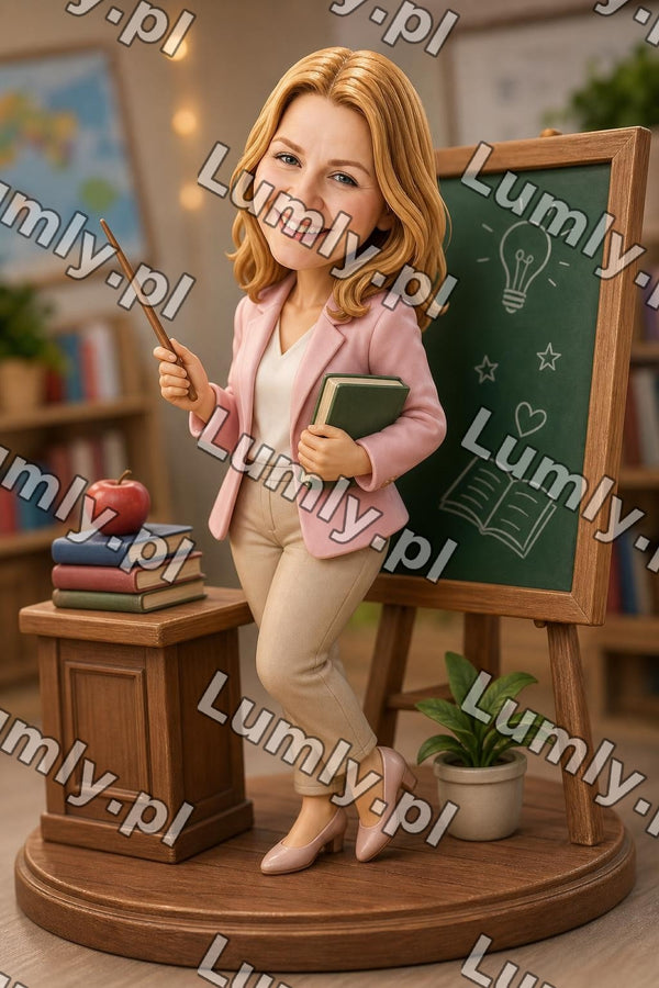 Plakat w drewnianej ramce za szkłem - Rozmiar 20×30 cm