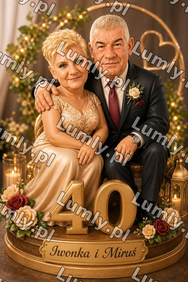 Plakat w białej ramce za szkłem - Rozmiar 30×45 cm