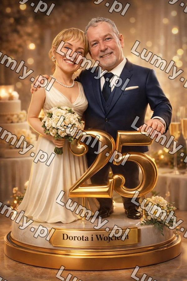 Plakat w drewnianej ramce za szkłem - Rozmiar 40×60 cm