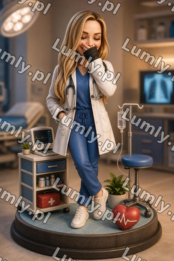 Plakat w drewnianej ramce za szkłem - Rozmiar 30×45 cm