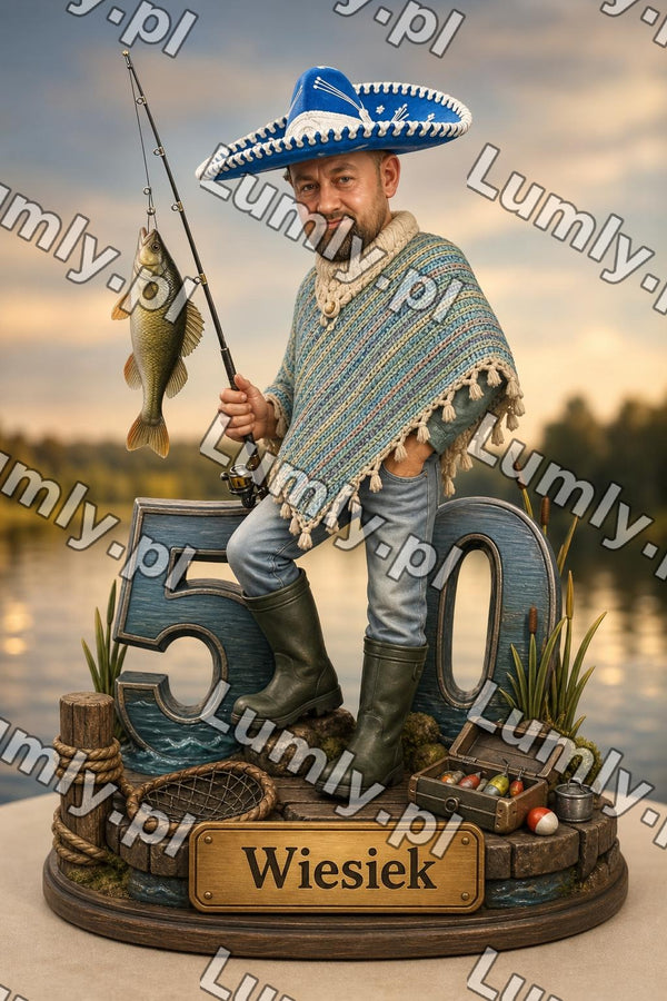 Plakat w drewnianej ramce za szkłem - Rozmiar 20×30 cm