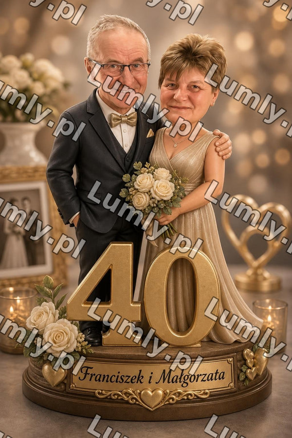 Plakat w drewnianej ramce za szkłem - Rozmiar 30×45 cm