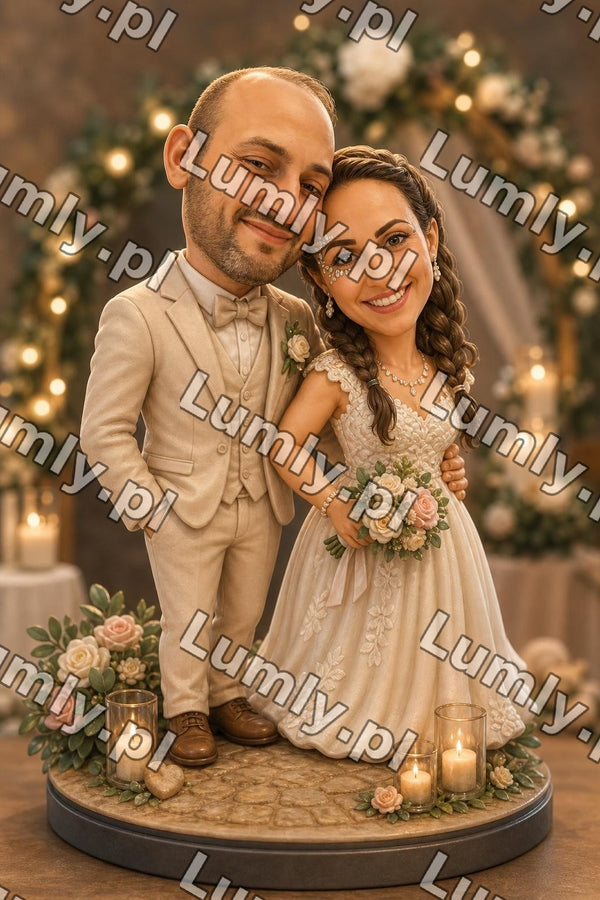Wydruk na szkle na podstawce LED - Rozmiar 20×30 cm