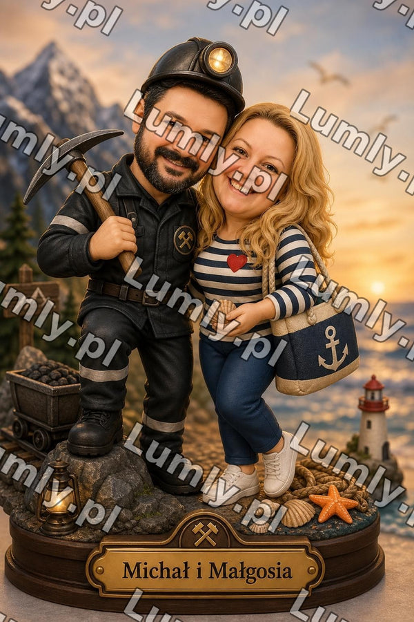 Plakat w białej ramce za szkłem - Rozmiar 20×30 cm