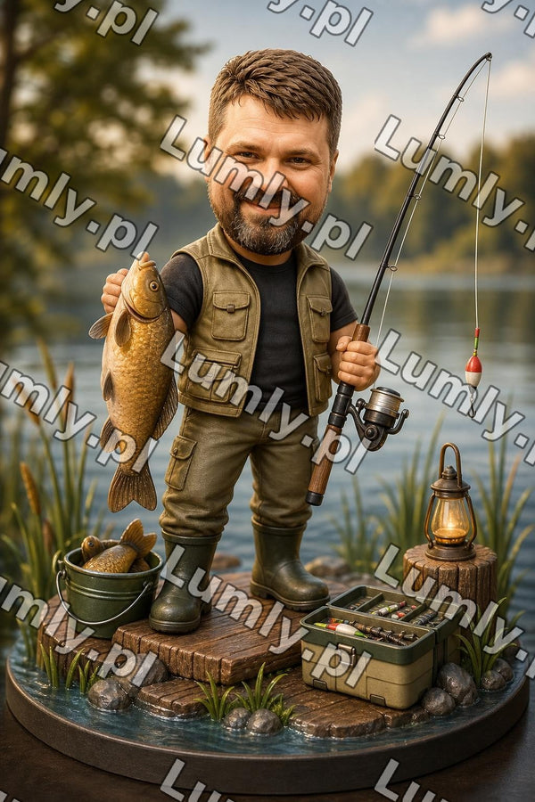 Plakat w czarnej ramce za szkłem - Rozmiar 50×75 cm
