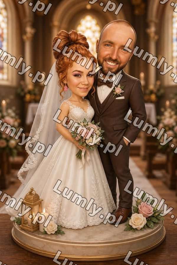 Plakat w drewnianej ramce za szkłem - Rozmiar 20×30 cm