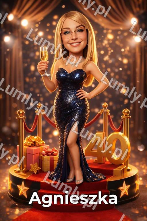 Wydruk na szkle na podstawce LED - Rozmiar 15×21 cm