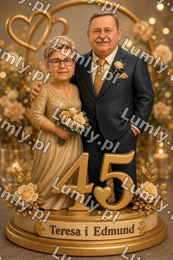Plakat w drewnianej ramce za szkłem - Rozmiar 40×60 cm