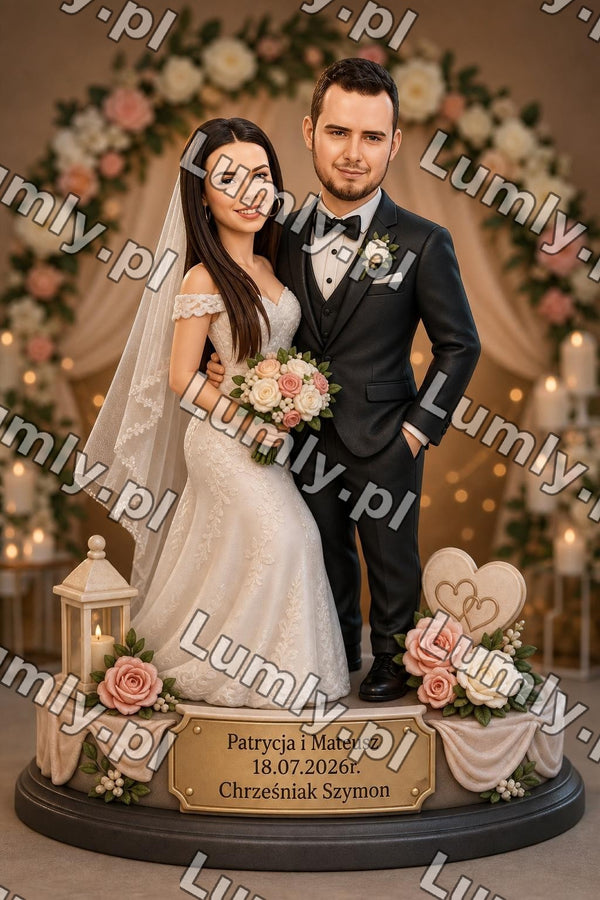 Plakat w drewnianej ramce za szkłem - Rozmiar 20×30 cm