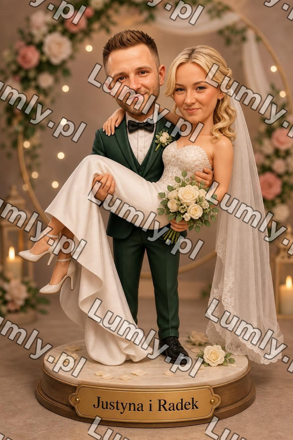 Plakat w drewnianej ramce za szkłem - Rozmiar 50×75 cm