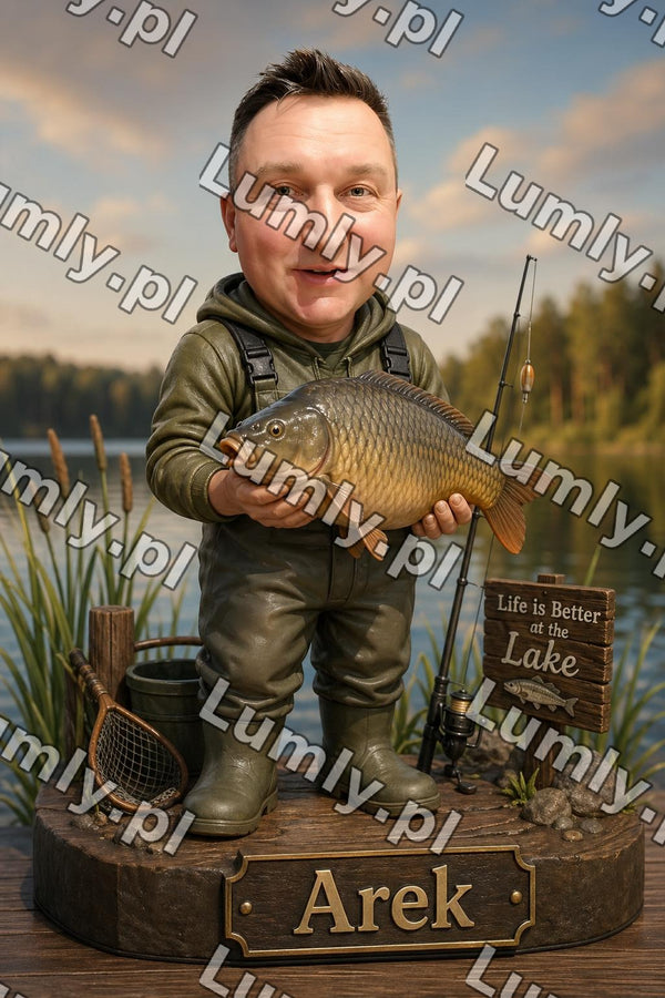 Plakat w czarnej ramce za szkłem - Rozmiar 50×75 cm