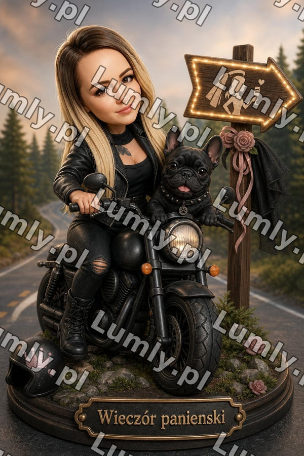 Plakat w drewnianej ramce za szkłem - Rozmiar 20×30 cm