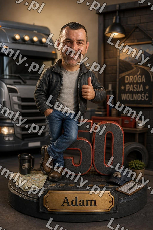 Plakat w czarnej ramce za szkłem - Rozmiar 40×60 cm