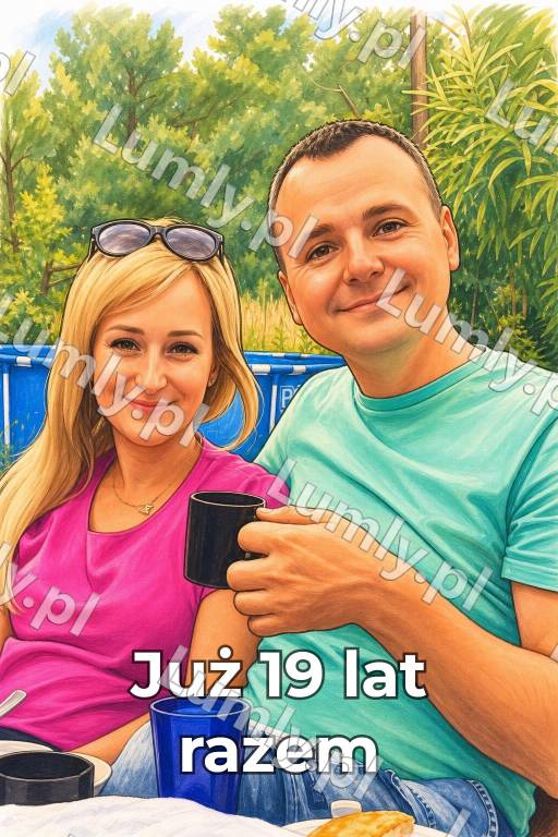 Wydruk na szkle na podstawce drewnianej - Rozmiar 15×21 cm