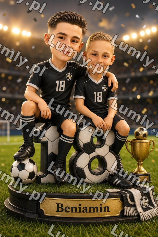 Plakat w czarnej ramce za szkłem - Rozmiar 20×30 cm