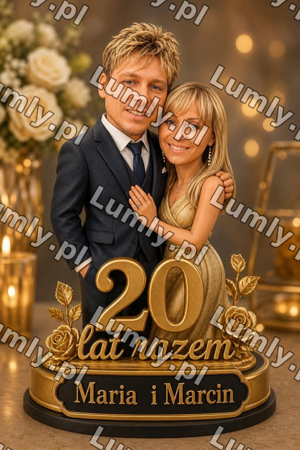 Plakat w drewnianej ramce za szkłem - Rozmiar 40×60 cm