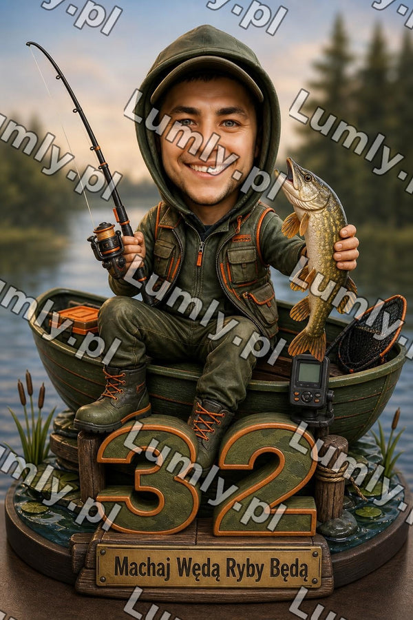 Plakat w czarnej ramce za szkłem - Rozmiar 40×60 cm