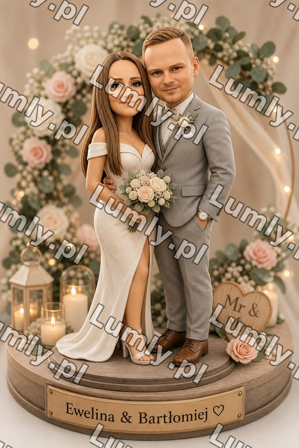 Wydruk na szkle na podstawce LED - Rozmiar 15×21 cm