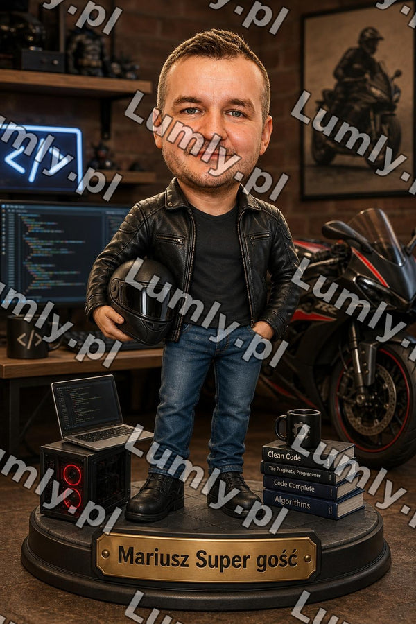 Plik cyfrowy do pobrania - Styl caricature-new