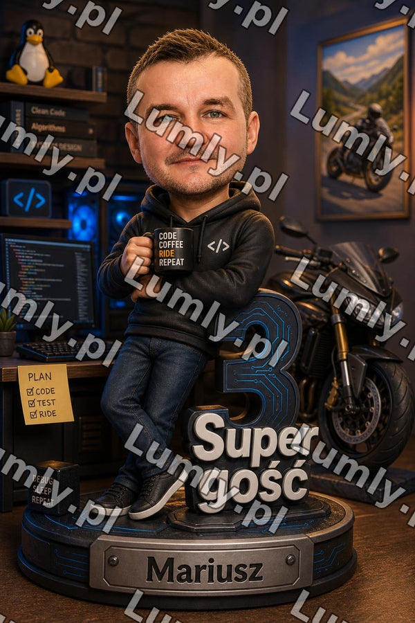 Plik cyfrowy do pobrania - Styl caricature-new
