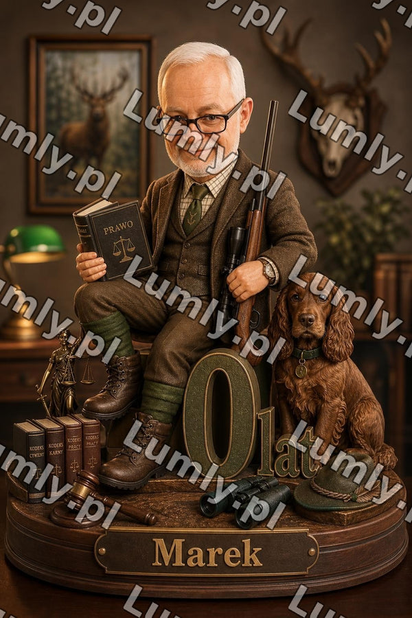 Plakat w czarnej ramce za szkłem - Rozmiar 20×30 cm