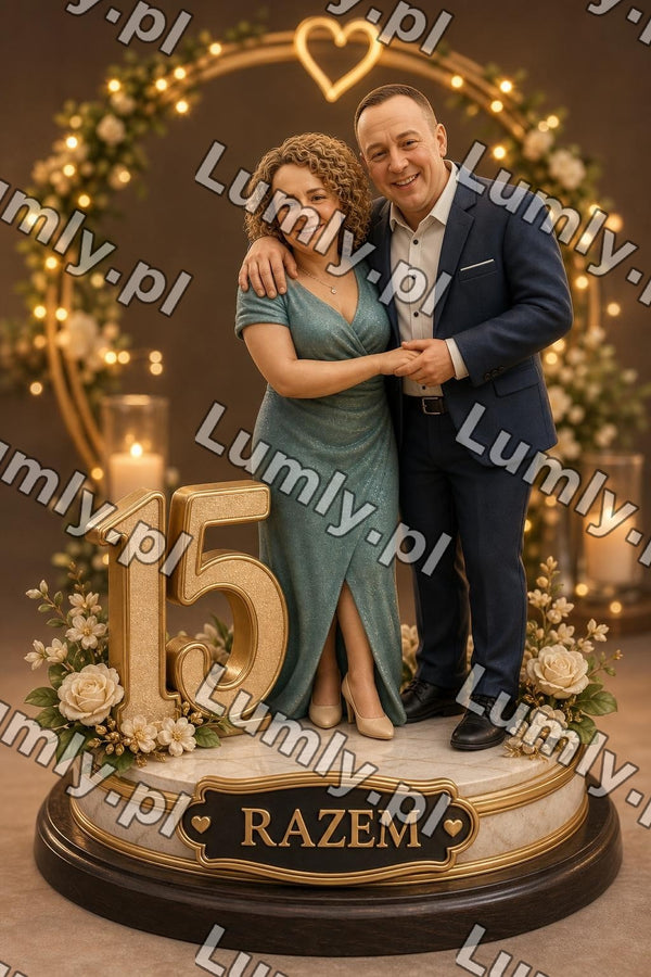 Plakat w czarnej ramce za szkłem - Rozmiar 50×75 cm