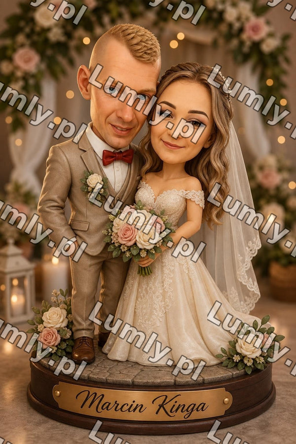Wydruk na szkle na podstawce LED - Rozmiar 20×30 cm