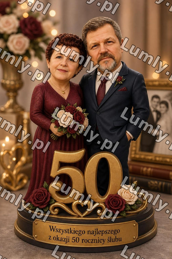 Plakat w białej ramce za szkłem - Rozmiar 20×30 cm