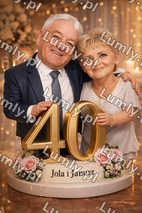 Plakat w drewnianej ramce za szkłem - Rozmiar 60×90 cm