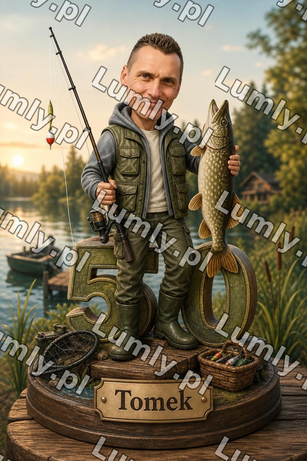 Plakat w czarnej ramce za szkłem - Rozmiar 40×60 cm