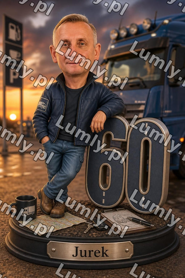 Plakat w białej ramce za szkłem - Rozmiar 20×30 cm
