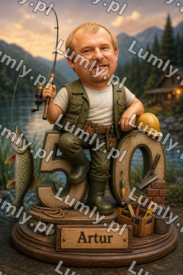 Plakat w czarnej ramce za szkłem - Rozmiar 30×45 cm