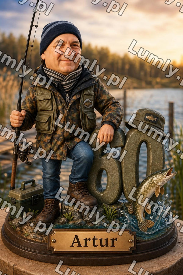 Plakat w czarnej ramce za szkłem - Rozmiar 20×30 cm