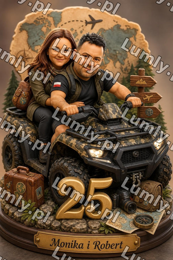 Plakat w białej ramce za szkłem - Rozmiar 30×45 cm