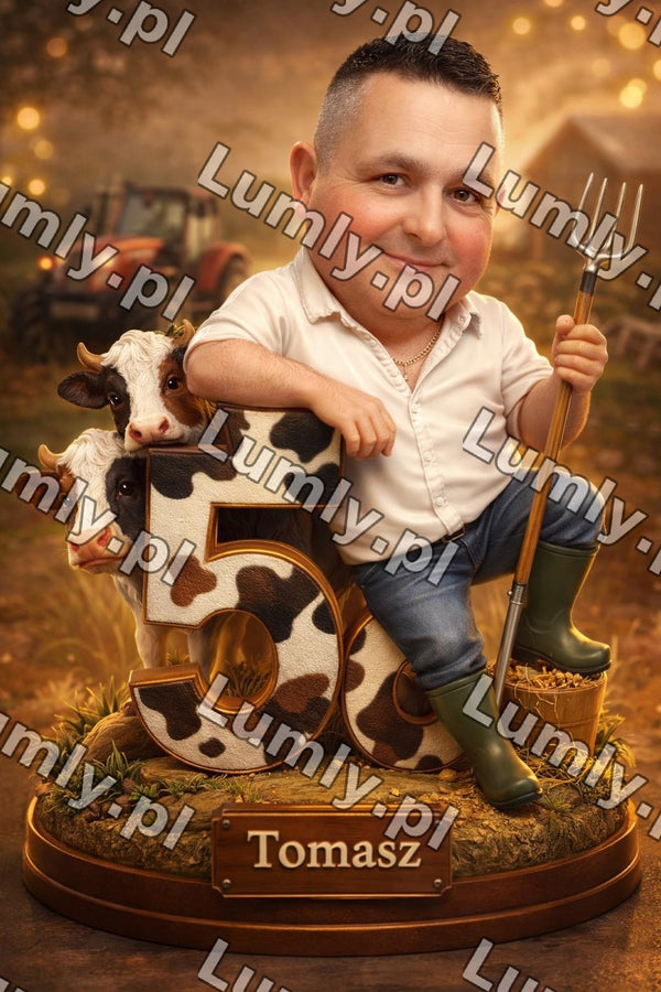 Plakat w czarnej ramce za szkłem - Rozmiar 30×45 cm