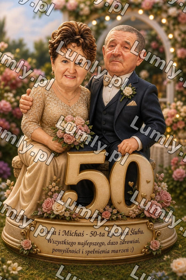 Plakat w drewnianej ramce za szkłem - Rozmiar 20×30 cm