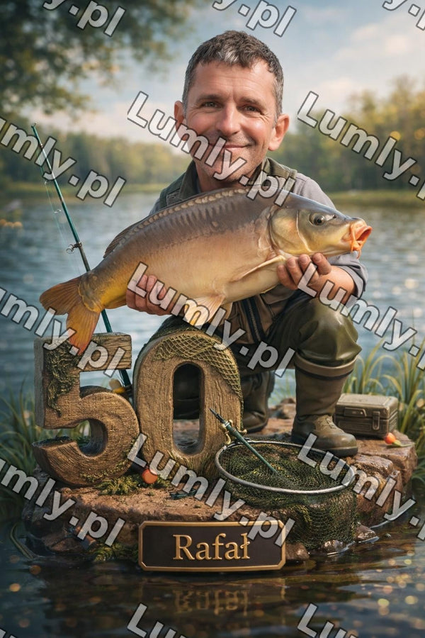 Plakat w czarnej ramce za szkłem - Rozmiar 40×60 cm