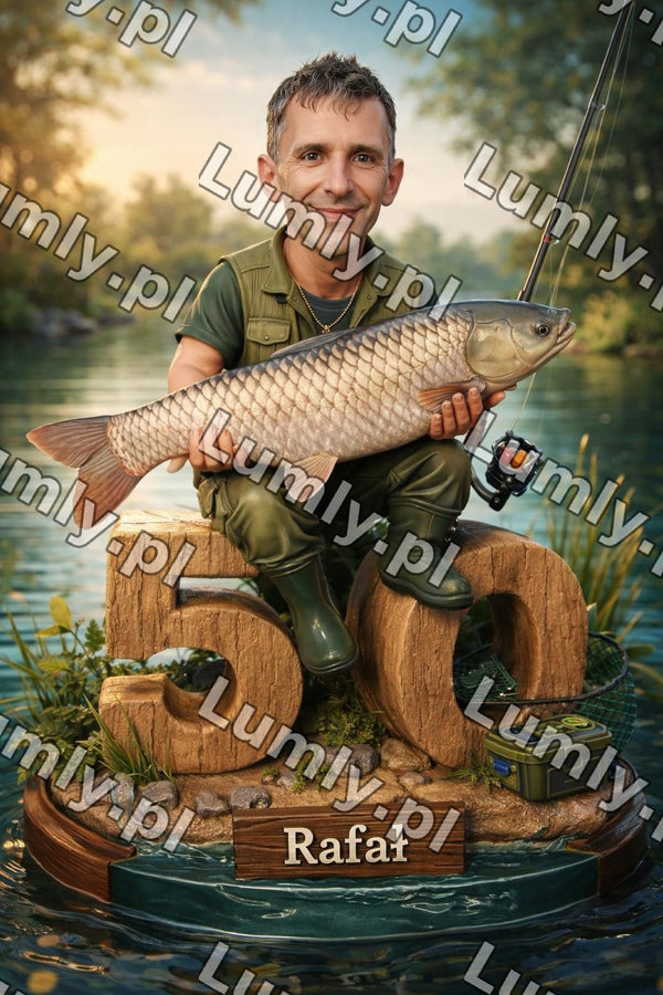 Plakat w czarnej ramce za szkłem - Rozmiar 40×60 cm