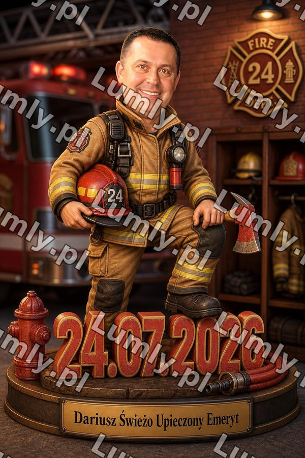 Plakat w czarnej ramce za szkłem - Rozmiar 50×75 cm