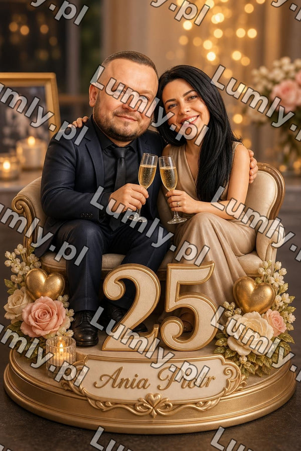 Plakat w czarnej ramce za szkłem - Rozmiar 40×60 cm